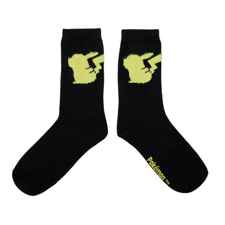 Pokemon Pikachu Chenille Embroidered Socks Exclusivité Games Zone